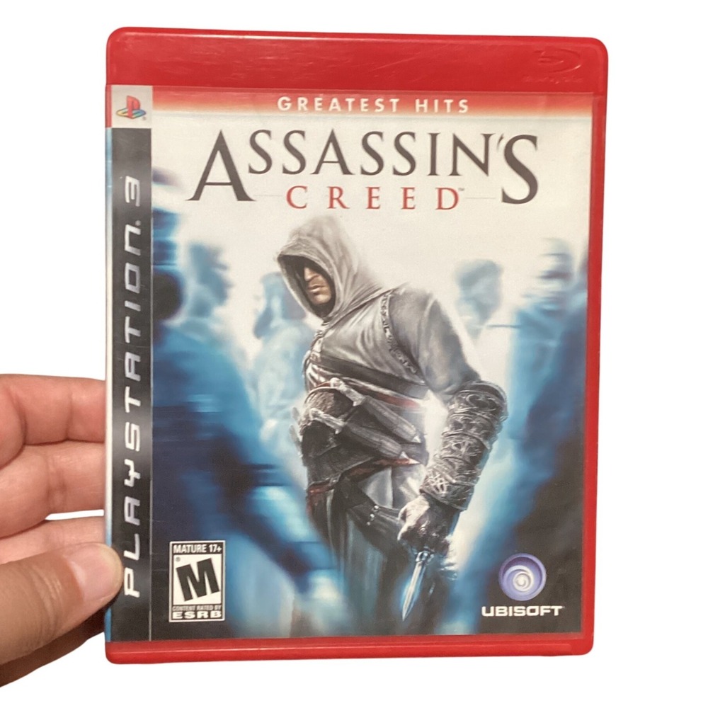Assassins Creed Sony PlayStation 3 PS3 Greatest Hits Red Case BLUS-30089GH